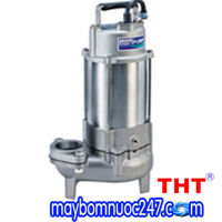 Máy bơm chìm nước thải HCP 50SFU2.4A 0.5HP 220V(Inox 304)-có phao