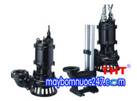 Máy bơm chìm nước thải Tsurumi cánh hở TOS 80SFQ 25.5 5.5KW (có sẵn Coupling)