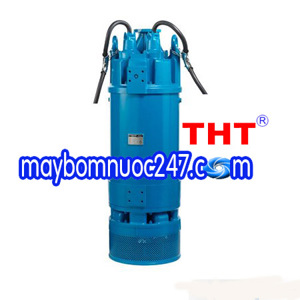 Máy bơm chìm nước thải xây dựng Tsurumi LH322W 22KW (bơm bùn)