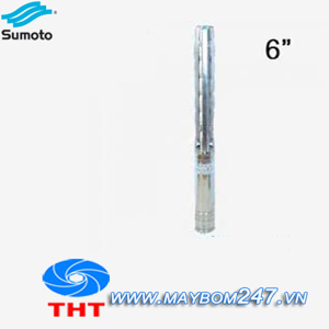 Máy bơm hỏa tiễn 6 inch cánh inox SUMOTO 6SP30-6 7.5HP