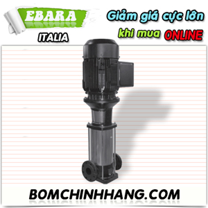 Máy bơm ly tâm trục đứng nhiều tầng cánh Ebara EVMSG5 3F5/0.55 0.75HP