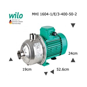 Máy bơm ly tâm trục ngang Wilo MHI 1604-1/E/3-400-50-2