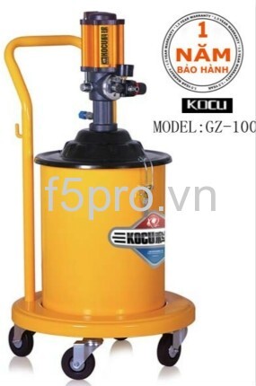 Máy bơm mỡ khí nén Kocu GZ-100 - 20 lít