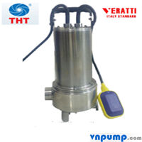 Máy bơm nước thải thả chìm Veratti VSm-0.55F 550W