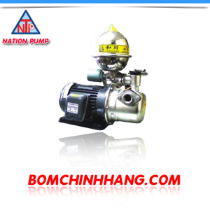 Máy bơm phun tăng áp vỏ gang đầu inox NTP HJA225-1.50 265T 3/4HP