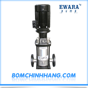 Máy bơm trục đứng cánh inox Ewara CVL 4-22 5.5HP