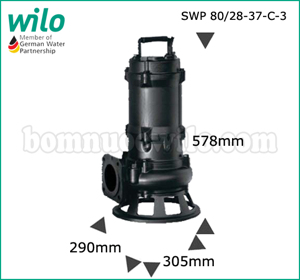 Máy bơm Wilo SWP 80/28-37-C-3