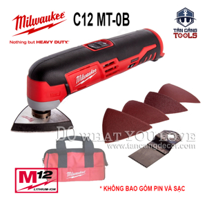 Máy cắt rung đa năng dùng pin Milwaukee C12MT-0B