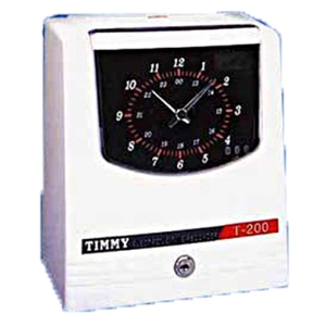 Máy chấm công Timmy T-200A - thẻ giấy