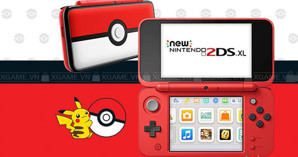 Máy chơi game Nintendo New 2DS XL Limited Poke Ball edition ( US )