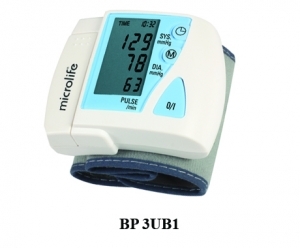 Máy đo huyết áp cổ tay BP 3UB1