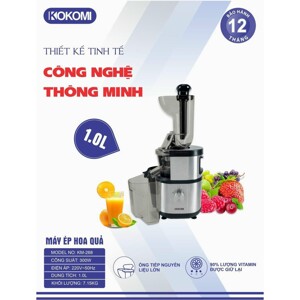 Máy ép hoa quả chậm Kokomi KM-268