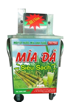 Máy ép mía siêu sạch Anh tuấn AT F4.550