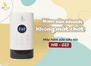 Máy hâm sữa thông minh siêu tốc Moaz Bébé MB-033