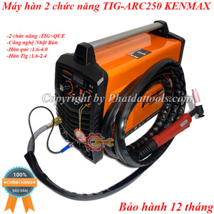 Máy hàn điện tử Ø1.0-4.0 Kenmax TIG/ARC-250