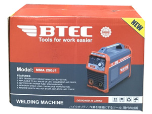 Máy hàn que điện tử Btec MMA 250J1