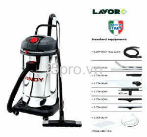 Máy hút bụi công nghiệp khô & ướt Lavor Windy 265IF (265 IF)