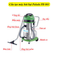 Máy hút bụi công nghiệp Palada PD 803