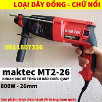 Máy khoan bê tông Maktec MT2-26