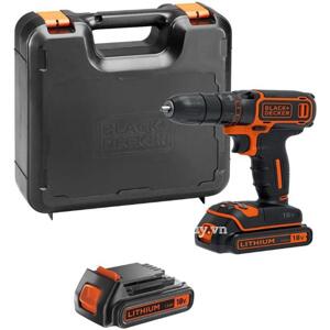 Máy khoan vặn vít dùng pin 18V Black Decker BDCHD18K