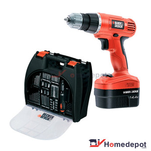 Máy khoan vặn vít dùng pin Black&Decker EPC14100K-QW