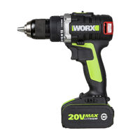 Máy khoan vặn vít dùng pin Li-ion 20V (Không bao gồm pin, sạc) Worx Green WU185.9