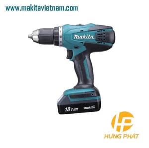 Máy khoan vặn vít dùng pin Makita DF488DWE