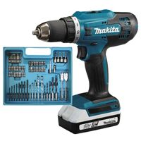 Máy khoan vặn vít pin 18V Makita DF488DYEX4