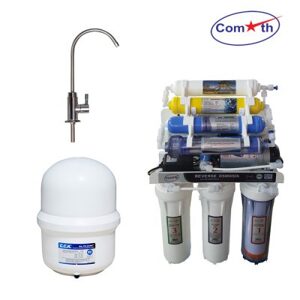 Máy lọc nước để RO gầm tủ bếp Comath CM1G-9 có đồng hồ áp (9 cấp lọc)