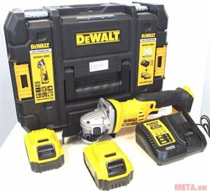 Máy mài góc dùng pin Dewalt DCG412D2B