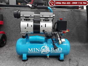 Máy nén khí không dầu Minbao MB-024L