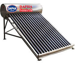 Bình nóng lạnh thái dương năng Dapha Suntech 130 lít