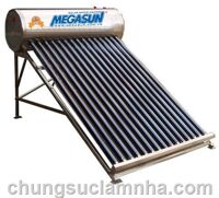 Bình nóng lạnh thái dương năng Megasun 1824KSS Ống dầu