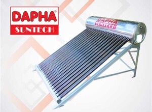 Bình nóng lạnh thái dương năng 220L Dapha Suntech