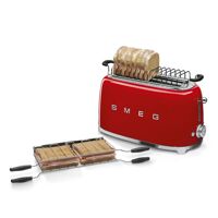 Máy nướng bánh mỳ 4 lát Smeg TSF02RDEU