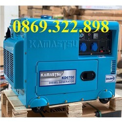 Máy phát điện chạy dầu 5kw Kamastsu KD6700