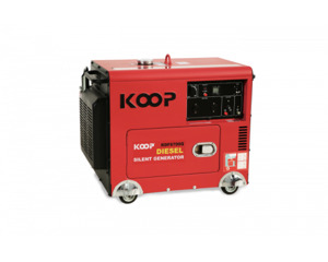 Máy phát điện Diesel siêu chống ồn Koop KDF 6700QQ