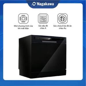 Máy rửa bát để bàn 8 bộ Nagakawa NK8D01M