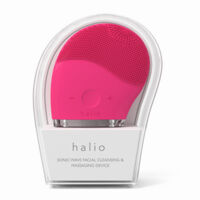 Máy rửa mặt và massage Halio Facial Hot Pink