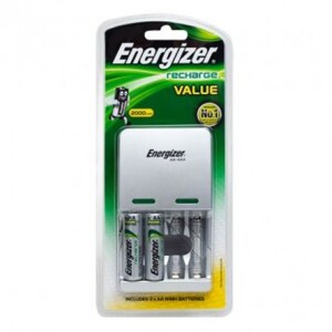 Máy sạc pin Energizer CHVCM4 kèm 2 pin AA