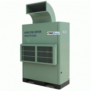 Máy sấy cá khô công nghiệp Ikeno IFD-3000
