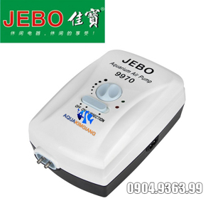 Máy sủi khí 2 dòng điện Jebo 9970