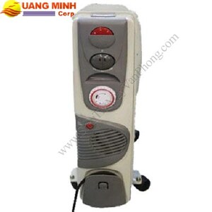 Máy sưởi dầu FIRST FA5586 - 9 thanh sưởi, hẹn giờ, có quạt, 2000W