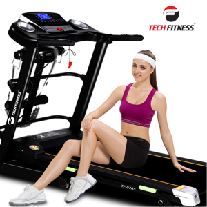 Máy tập chạy bộ điện đa năng Tech Fitness TF-07AS