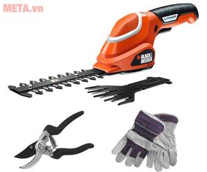 Máy tỉa lá Black&Decker GSL700KIT