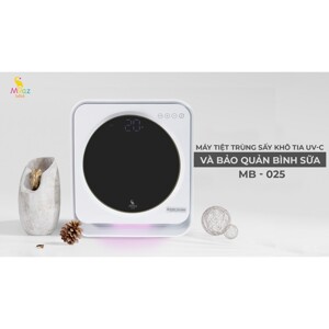 Máy tiệt trùng sấy khô UV-C và bảo quản bình sữa MoazBebe MB025