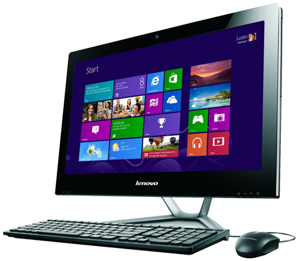 Máy tính để bàn All-in-one Lenovo C470 (5733-0720) - Intel core i3-4030U 1.9G, 4GB RAM, 500GB HDD, NVIDIA GeForce GT 820A 2G