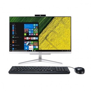 Máy tính để bàn Acer All in one C22-865 DQ.BBRSV.004 - Intel Core i3-8130U, 4GB RAM, HDD 1TB + SSD 128GB, Intel UHD Graphics 620