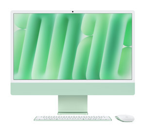 Máy tính để bàn Apple iMac 2024 - Apple M4 10-Core, RAM 16GB, SSD 512GB, GPU 10-Core, 24 inch