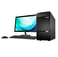 Máy tính để bàn Asus Case đứng K30AD-90PD00K1-M01240 - Intel Core I3-4130, 4Gb DDR3, 500GB HDD, Intel HD Graphics